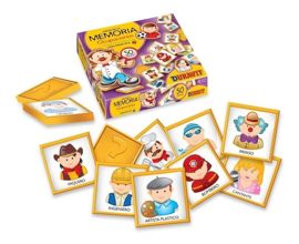 Juego De Memoria Ocupaciones De Mesa