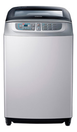 Lavarropas Samsung Wa80 Wa80f5s4uda 8kg Wobble Silver