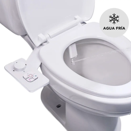 Bidet Para Inodoro Cleanseat 100 Agua Fria 2 Boquil...