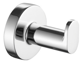 Percha Metal Sensus Accesorio Baño Cromo