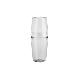 Porta Cepillo De Dientes Con Tapa Pet802nt Transpar...