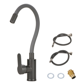 Griferia Monocomando Gadnic Para Cocina Flexible C...