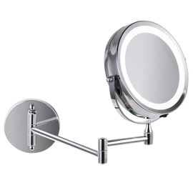 Espejo De Pared  Led Para Maquillar 360°