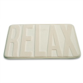 Alfombra De Baño Microfibra Relax 43 X 61 Cm Color N...