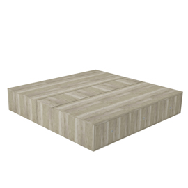 Cama Con Cajones 200 X 201 Cm Linea Cubo Codigo 402...