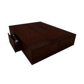 Cama Base De Colchón Con 6 Cajones  150 X 195 X 37 C...