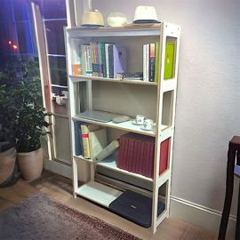 Biblioteca Estantería Organizador Repisa Minimalista...