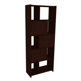 Biblioteca Estanteria Desplazada Con 3 Puertas 1442