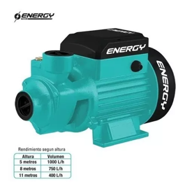 Bomba Periférica De Agua Elevadora 18 M 1/2 Hp 370W