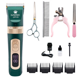Cortadora De Pelo Canina Cp170 Con Pantalla Lcd Usb