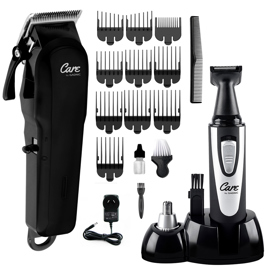 Kit Peluqueria Barberia Cortadora De Pelo + Patiller...