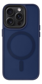 Funda  Para Iphone 15 Azul Compatible Con Cargador M...