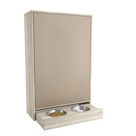 Cama Rebatible Para Mascota Con Comedero 6000 Sahar...
