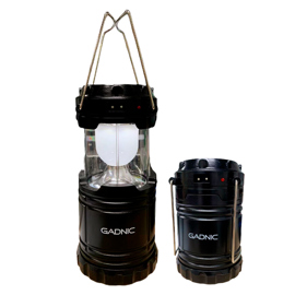 Farol Led De Camping Plegable  Recargable Energía So...