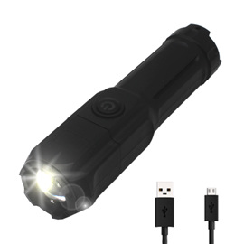 Linterna Táctica Led Multiuso Caza Camping Carga Us...