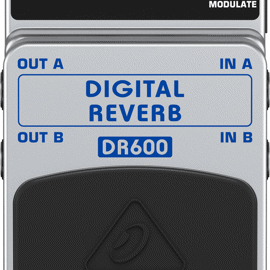 Pedal  Dr600 Efecto Instrumento Cuerda Digital Rever...
