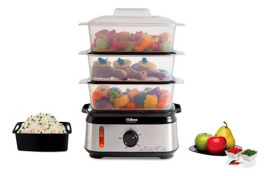 Vaporiera Naturalchef 3 Bandejas Av925