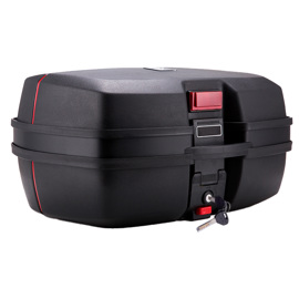 Baúl Para Moto 45 Litros Jdr698 Para 2 Cascos Base ...