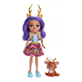 Muñeca Enchantimals Ciervo  Dvh87Deer