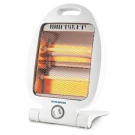 Estufa Eléctrica Infrarroja 800W 2 Velas Infrarroja...