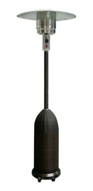 Calefactor Estufa Exterior Patio A Gas Tipo Hongo Ru...