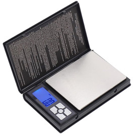Balanza De Precision Digital 0.1G A 2Kg Platina Oro...