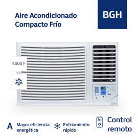 Aire Acondicionado Ventana Frío  Clase A 5200W Bc52w...