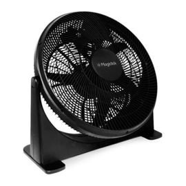 Ventilador De Piso Bmt20p Negro Con 5 Palas De Plás...