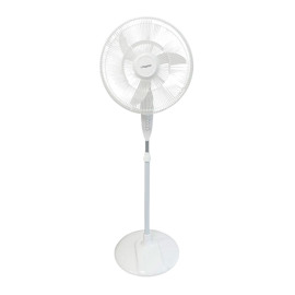 Ventilador De Pie Blanco 20? (50 Cm) Con Botonera 