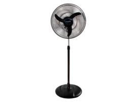 Ventilador De Pie Y Pared Negro 20? (50 Cm) Con Bot...