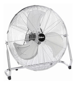 Ventilador De Piso Vtfm18 Turbo 3 Palas Plateado 18