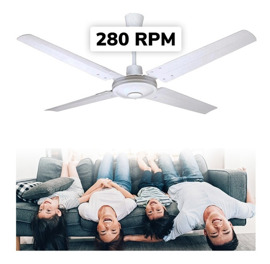 Ventilador De Techo De 48´de Diametro Alpaca Color Blanco