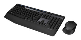 Kit Teclado + Mouse Inalambrico  Mk345 Wifi Español