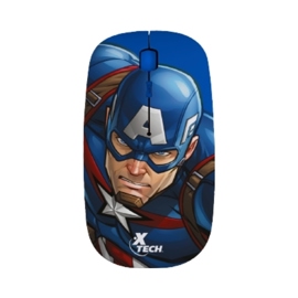 Mouse  XtmD340ca Marvel Avengers Capitán América  Fl...