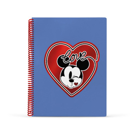 Cuaderno Universitario  Cuadriculado Mickey Mouse