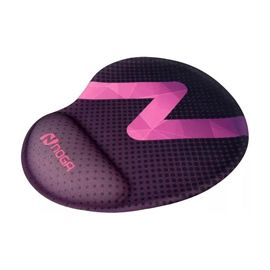 Mousepad Noga 3D Gel Ergonomico Gamer Negro Y Violet...