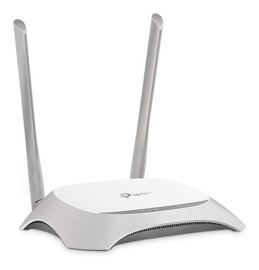 Router Inalambrico Wifi  Tl Wr840n 300Mbps 2 Antenas