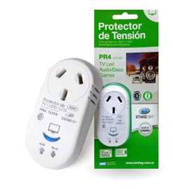 Protector De Tensión Pr4 1500W Tv/Audio/Deco Games