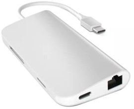 Hub Adaptador Multiport  Sttcmas Ethernet UsbC Hdmi