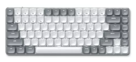 Teclado Mecanico Inalambrico  Sm1 Brown Bt Usb Light