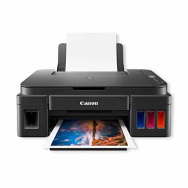 Impresora A Color Multifunción Canon Pixma G2110 Negra 110v/220v
