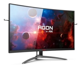 Monitor Gamer Curvo 32 Agon Ag323fcxe Fsync 165Hz