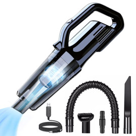 Aspiradora De Mano Para Auto Y Hogar 120W Portatil