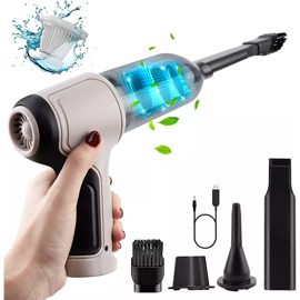 Aspiradora De Mano Inalámbrica 80W Multiuso 4 En 1
