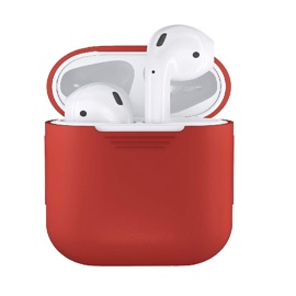 Funda Silicona Airpods Rojo