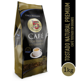 Café Premium Tostado Natural 1Kg.