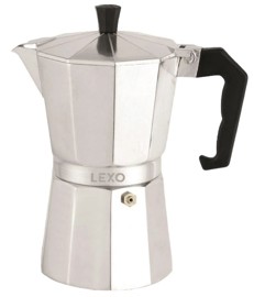 Cafetera Italiana Aluminio 6 Tazas