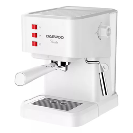 Cafetera Expreso DAEWOO 20 Bar DES1552WH Espumador de Leche