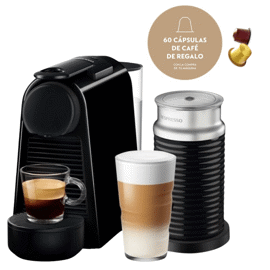 Cafetera  Essenza Mini Negra + Aeroccino A3kd30ArBkn...