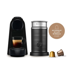 Cafetera Essenza Mini D Negra + Aeroccino A3kd30ArB...